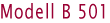 Modellbezeichnung