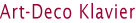 Art Deco Klavier