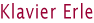 Klavier Erle