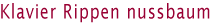 Klavier Rippen